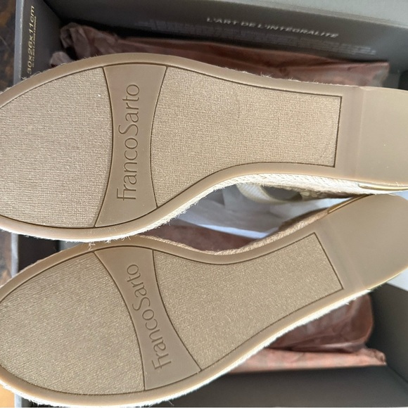 Franco Sarto Clemensshl Espadrille Sandals with Ankle Straps SZ 9.5 NEW - Picture 4 of 6